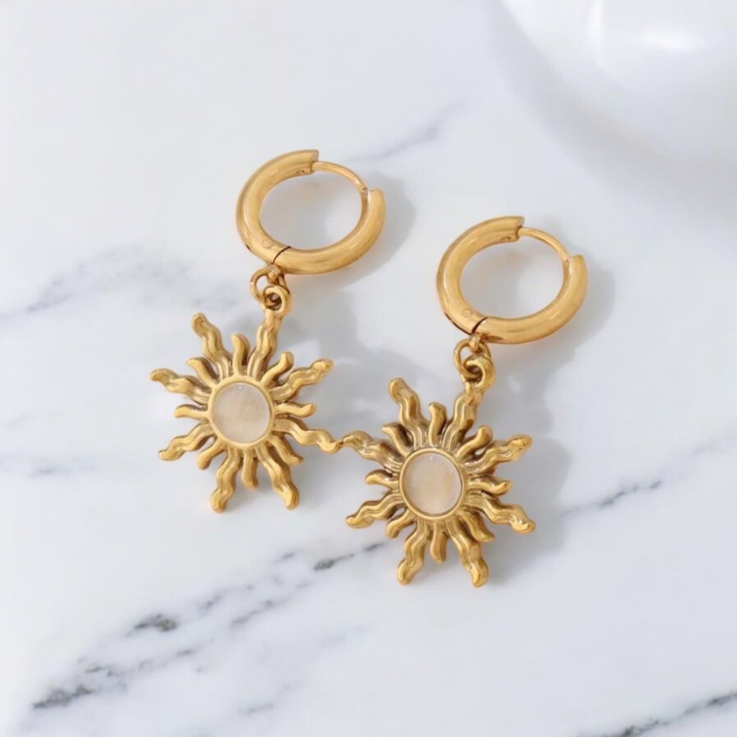 Boucles d’oreilles pierre