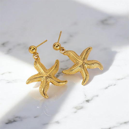 Boucles d’oreilles étoile