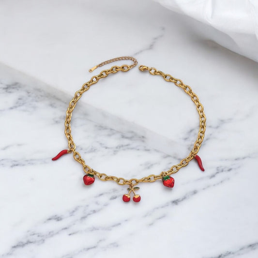 Collier Cerise