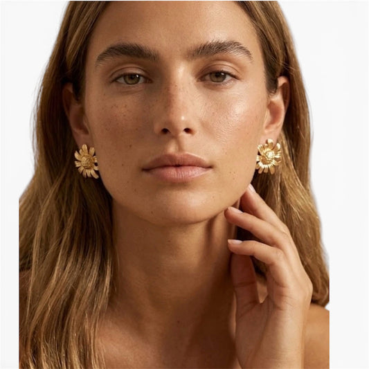 BOUCLES D’OREILLES FLEUR