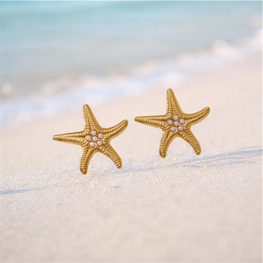 Boucles d’oreilles étoile